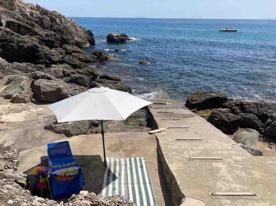 Casa Al Mare Con Spiaggia Privata Condominiale San Felice Circeo Bagian luar foto