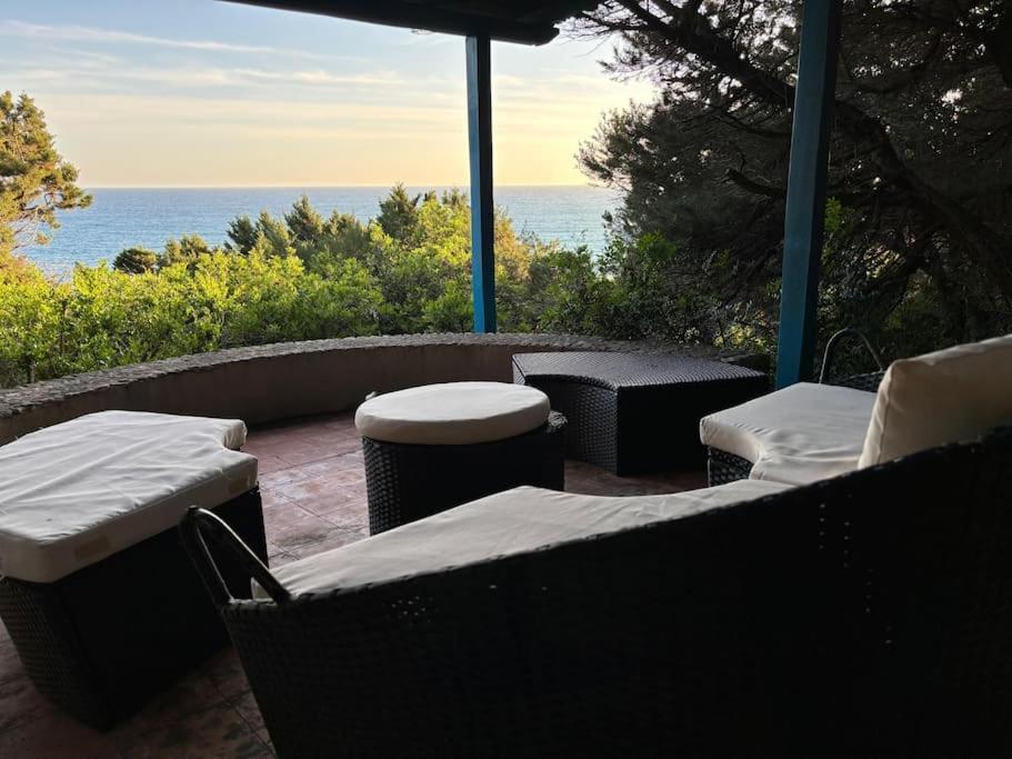 Casa Al Mare Con Spiaggia Privata Condominiale San Felice Circeo Bagian luar foto