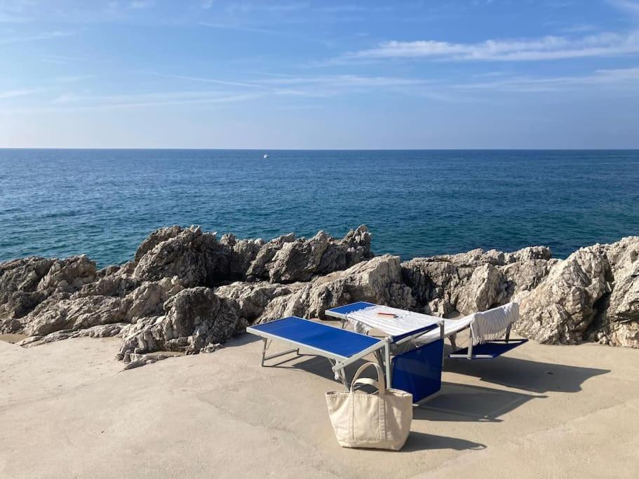 Casa Al Mare Con Spiaggia Privata Condominiale San Felice Circeo Bagian luar foto