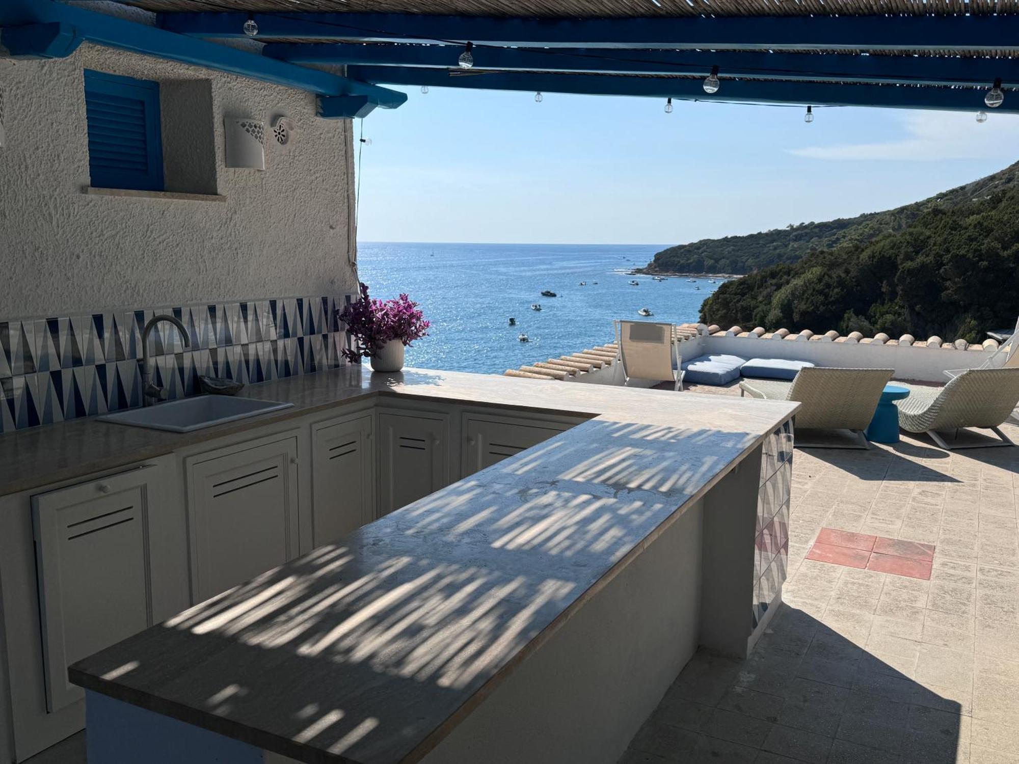 Casa Al Mare Con Spiaggia Privata Condominiale San Felice Circeo Ruang foto
